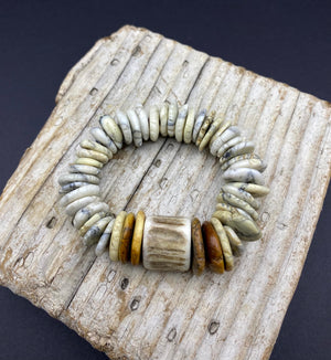 Sand Bracelet - Stone and Horn