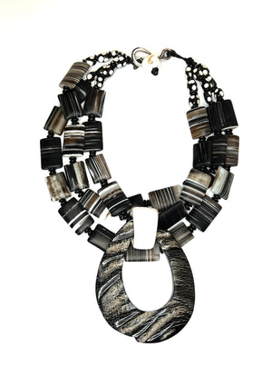 Darks and Lights - Banded Agate Strands