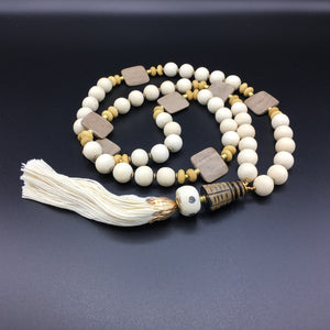 White Night  - Mala Inspired Necklace