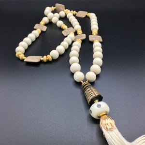 White Night  - Mala Inspired Necklace